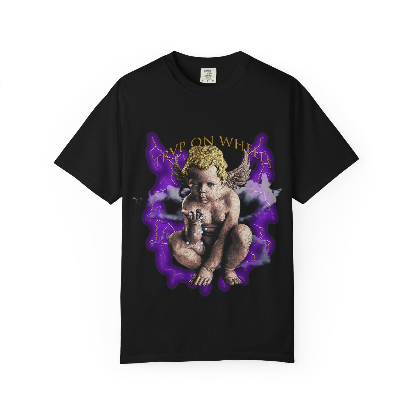 "Boomin' Since Birth" Cherub Angel Tee